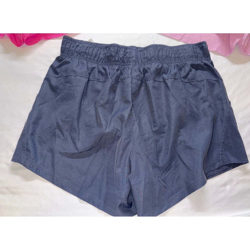 Athletic Works Running Shorts Women Large Pink Gray 3 Pack Activewear Gym - Picture 14 of 16